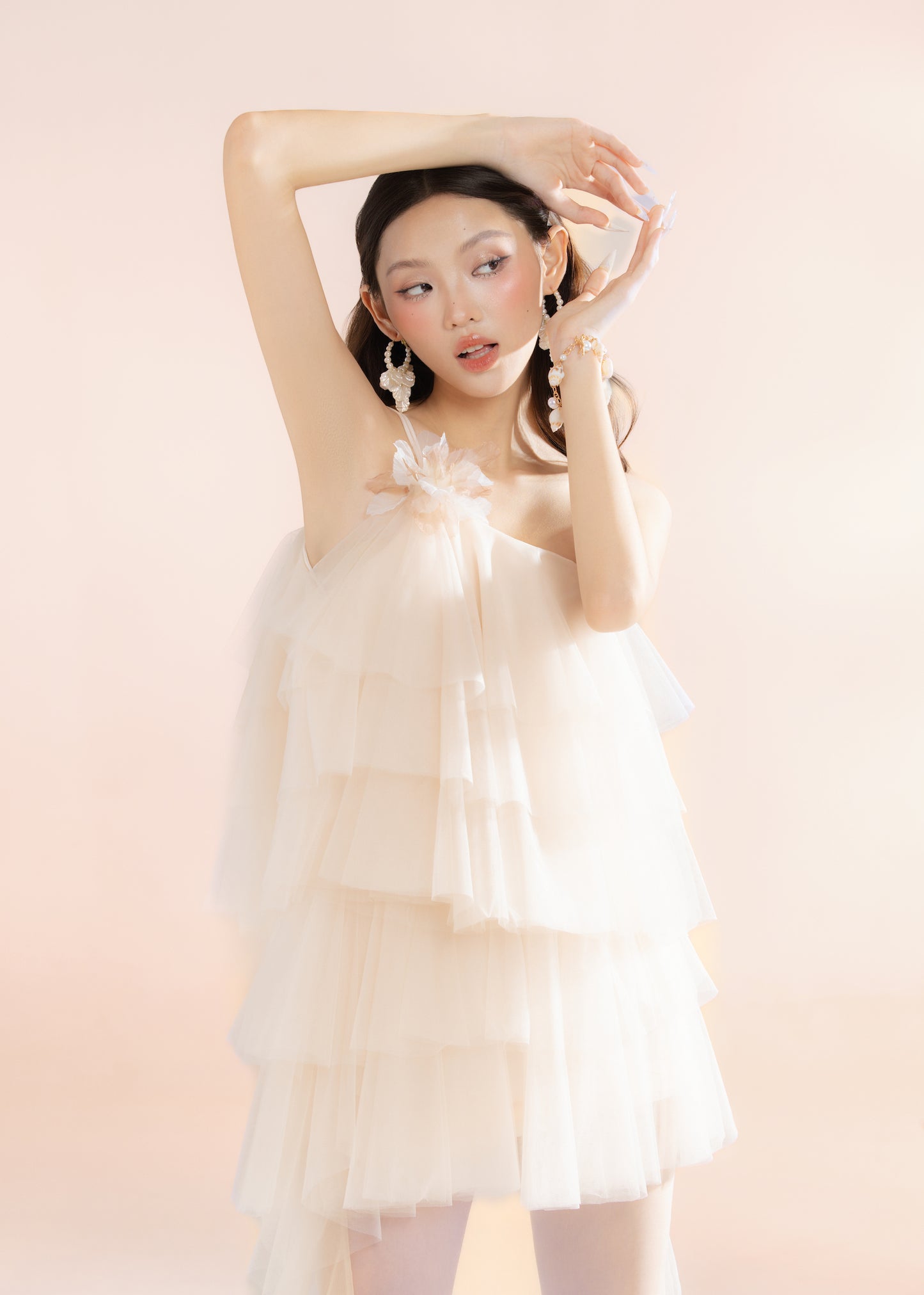 Ondine Tulle Layers Dress