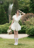 Yuchi dress with turban