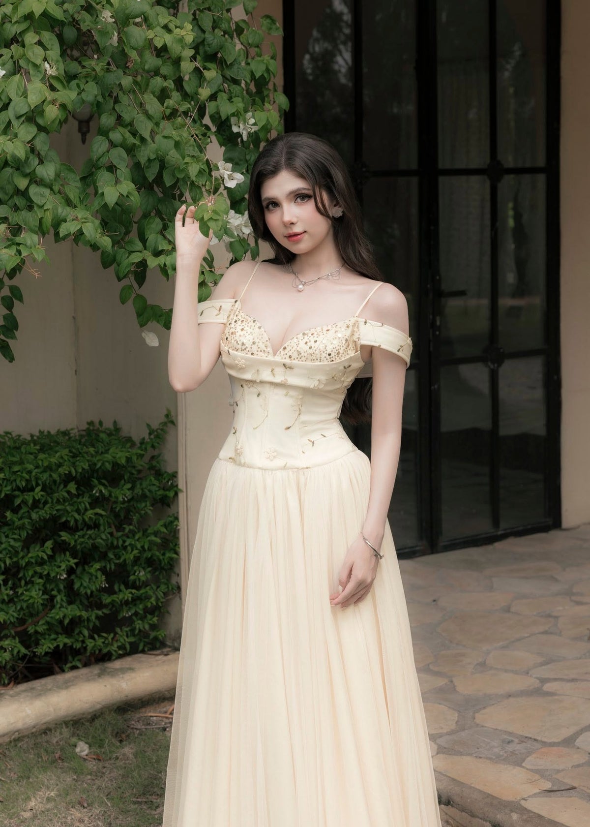 Bella Princess Long Dress