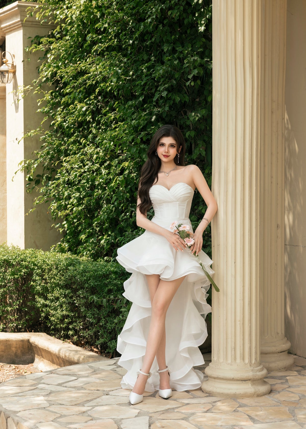 After Party White  Marilyn Dress