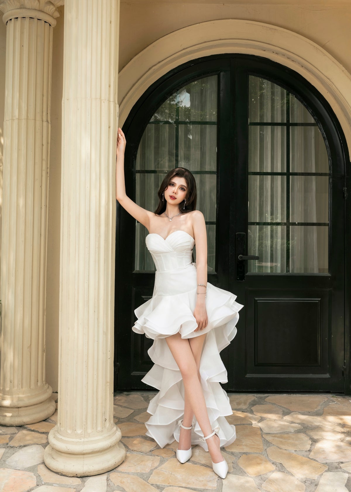 After Party White  Marilyn Dress