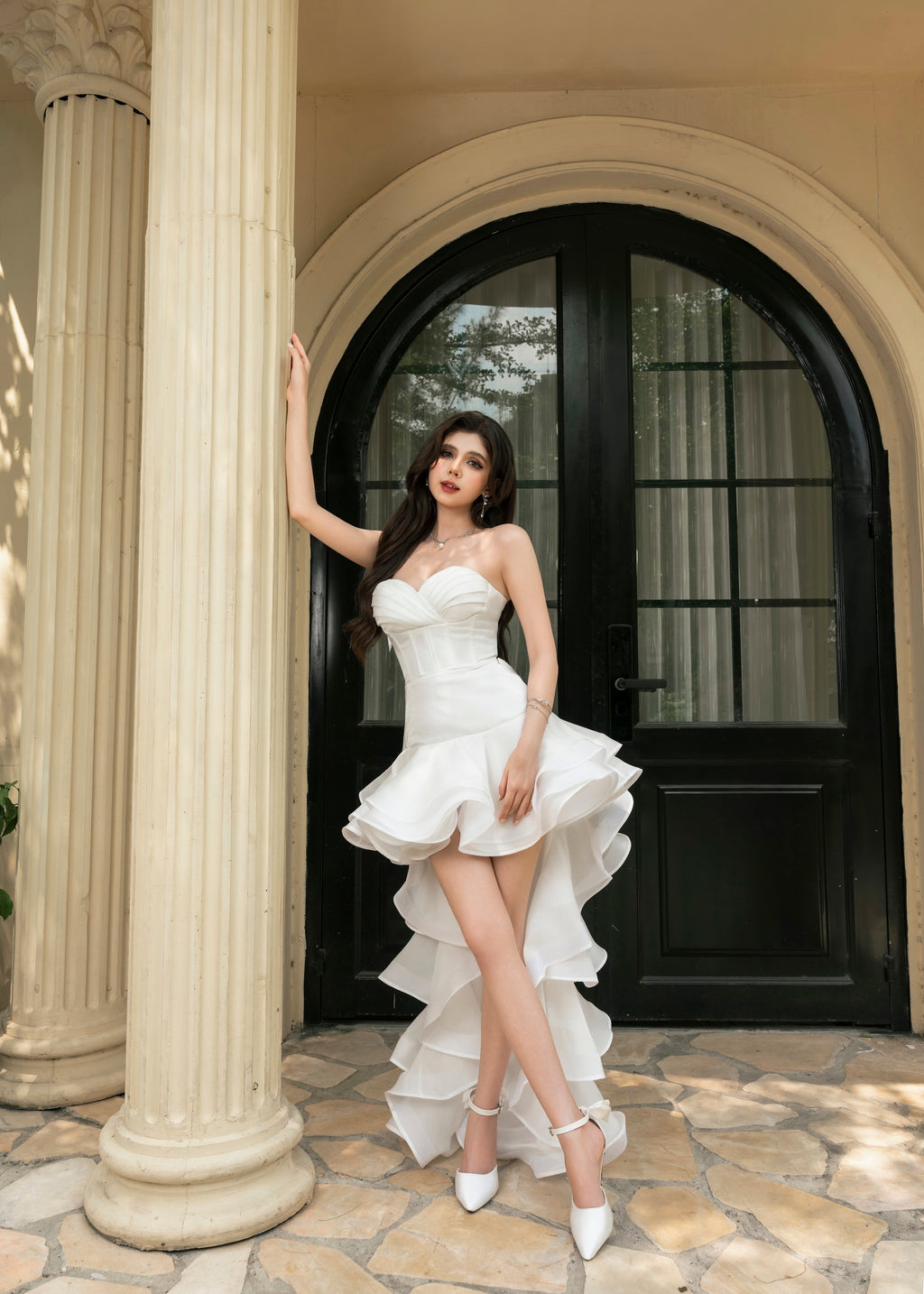 After Party White  Marilyn Dress