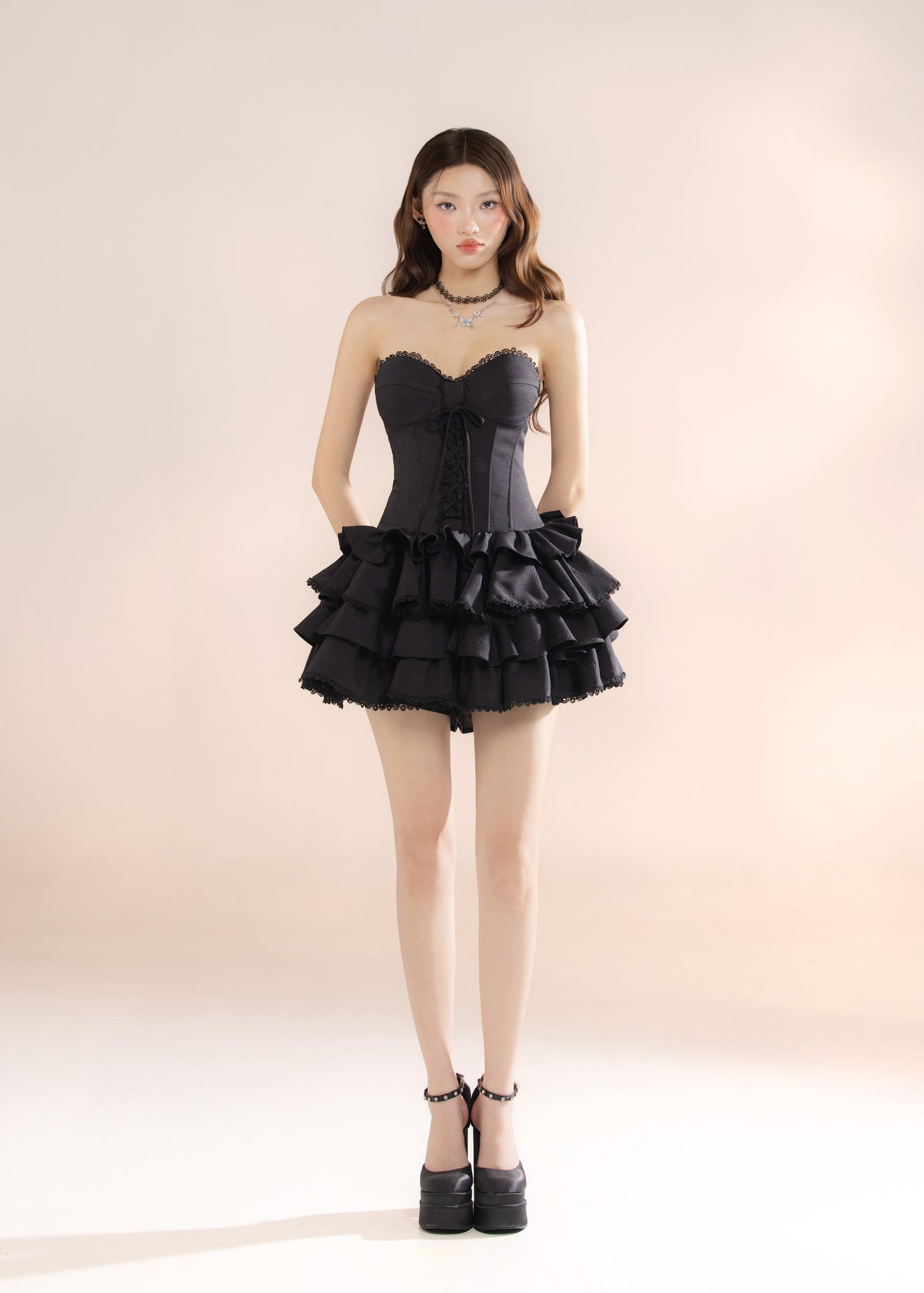 Kristine Corset Mini Dress