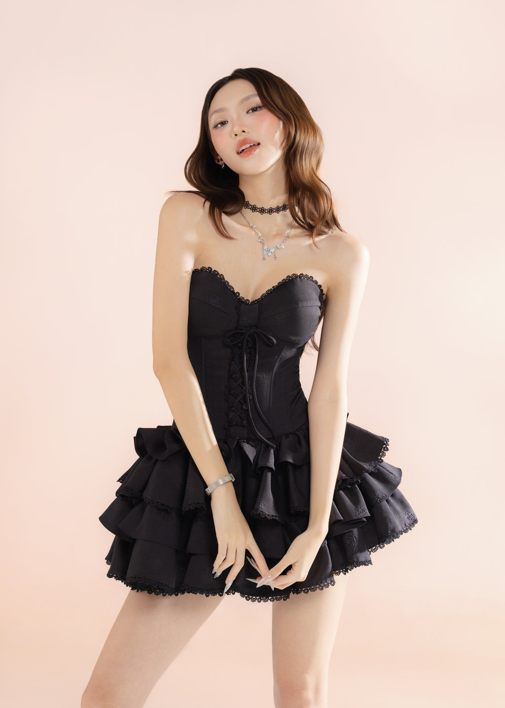 Kristine Corset Mini Dress