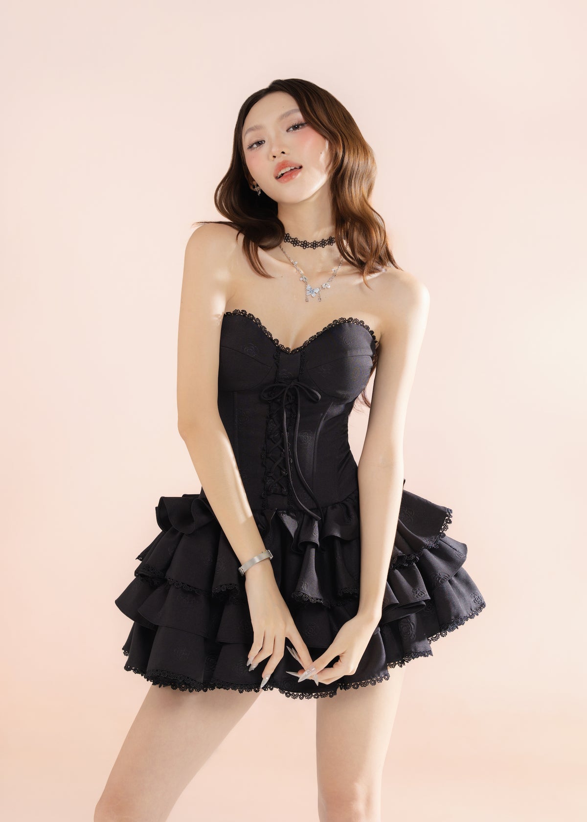 Kristine Corset Mini Dress