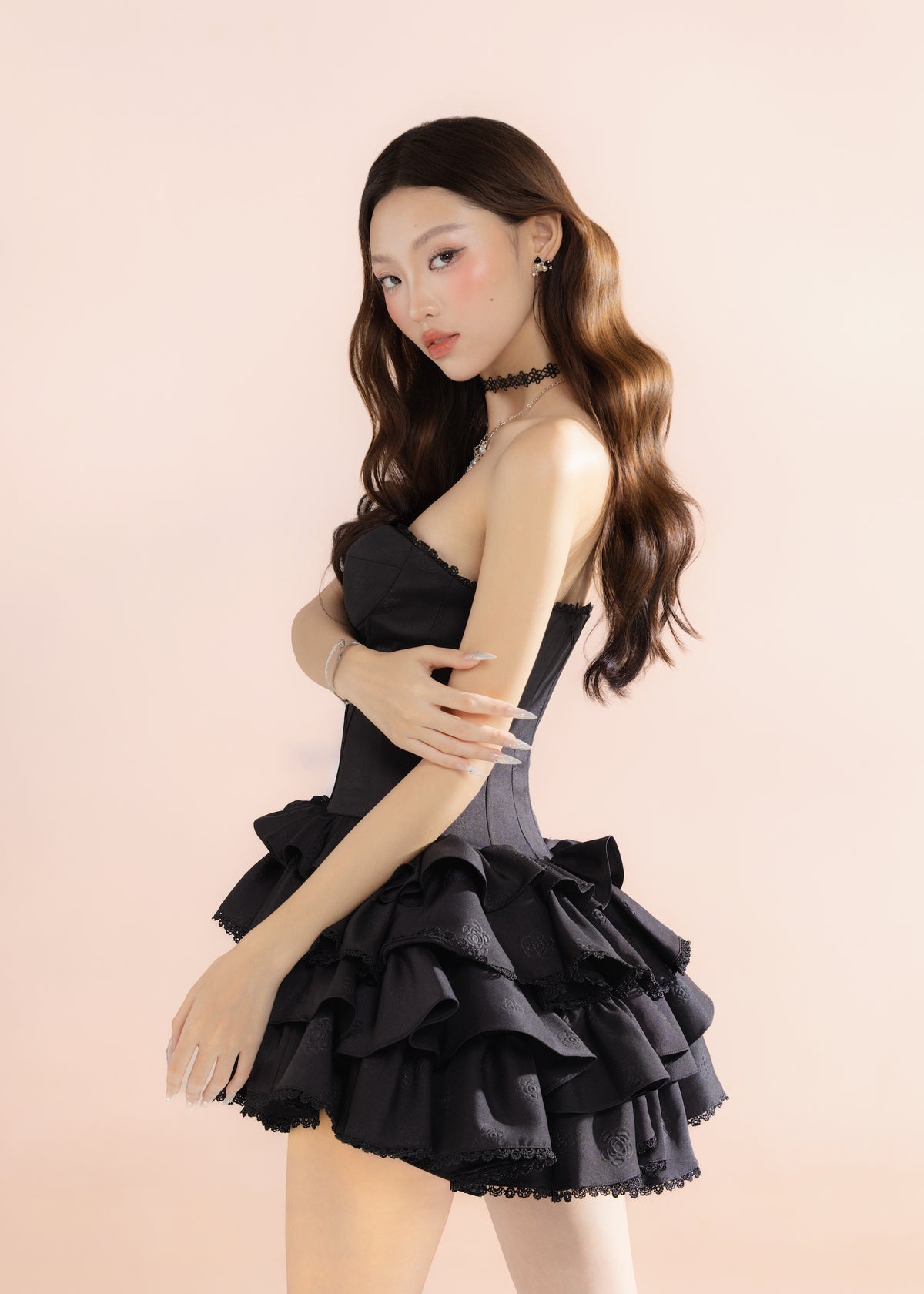 Kristine Corset Mini Dress